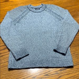 Black and white men’s Abercrombie sweater